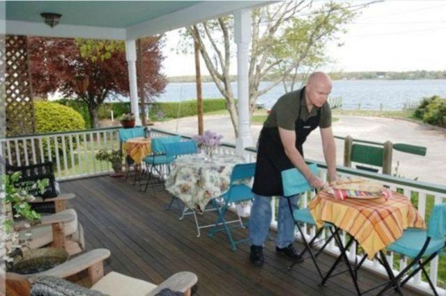 The Stirling House Waterfront Inn Greenport Esterno foto